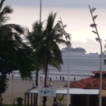 Excelente Localizacao O Mar Na Sua Frente Confira Apartment São Vicente Exterior photo