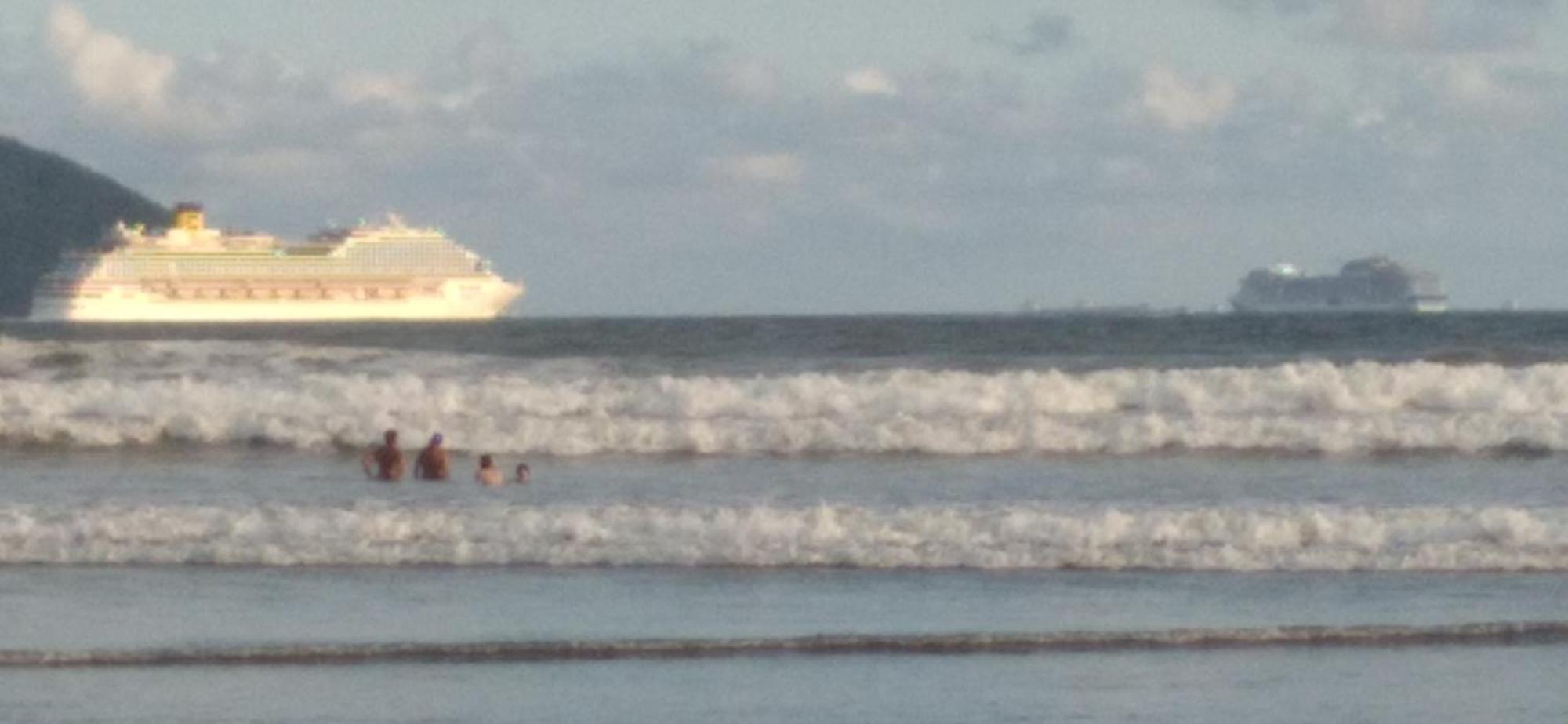 Excelente Localizacao O Mar Na Sua Frente Confira Apartment Sao Vicente (Sao Paulo)